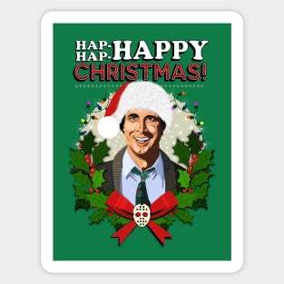 Hap Hap Happy Christmas Sticker